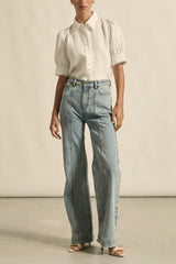 TETHER TOP in Porcelain from Zoe Kratzmann