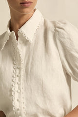 TETHER TOP in Porcelain from Zoe Kratzmann
