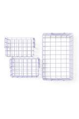 The Baskets in Lilac by Mustard Made
