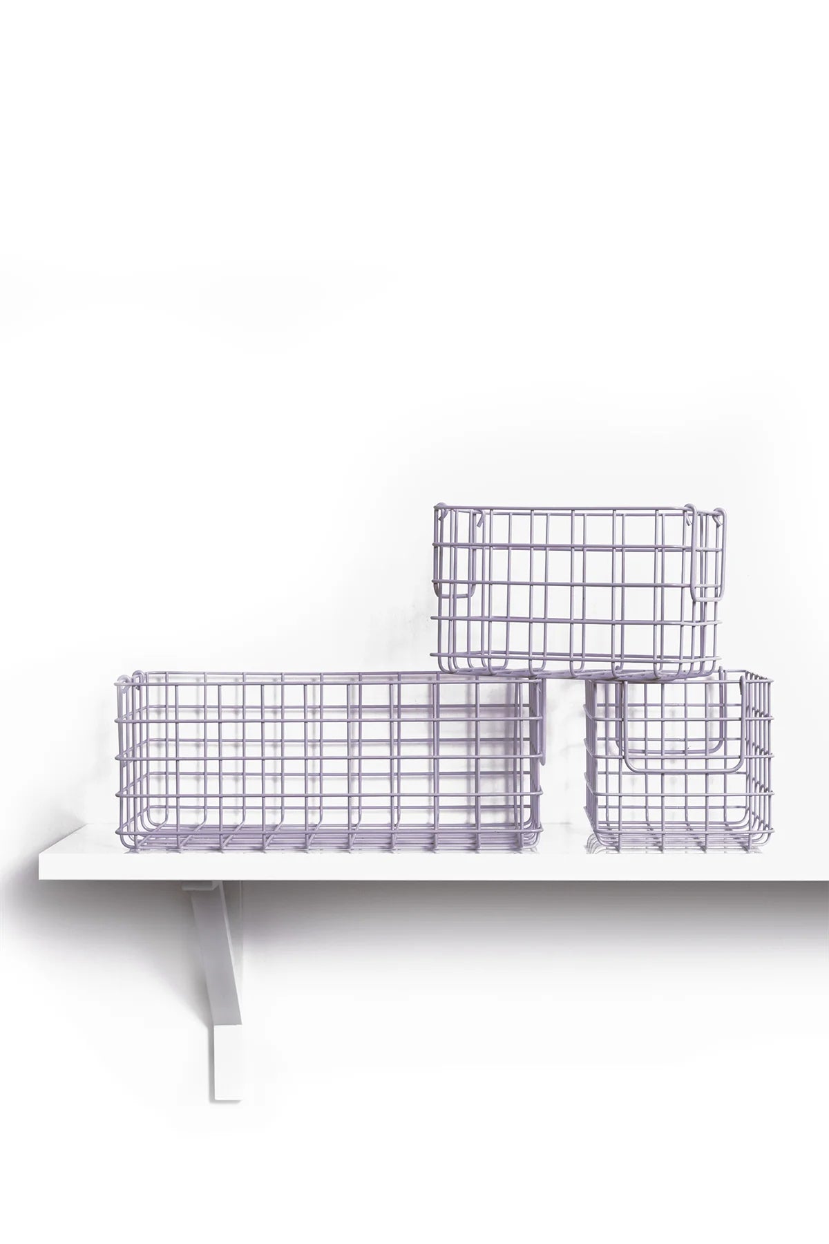 The Baskets in Lilac by Mustard Made
