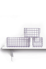 The Baskets in Lilac by Mustard Made