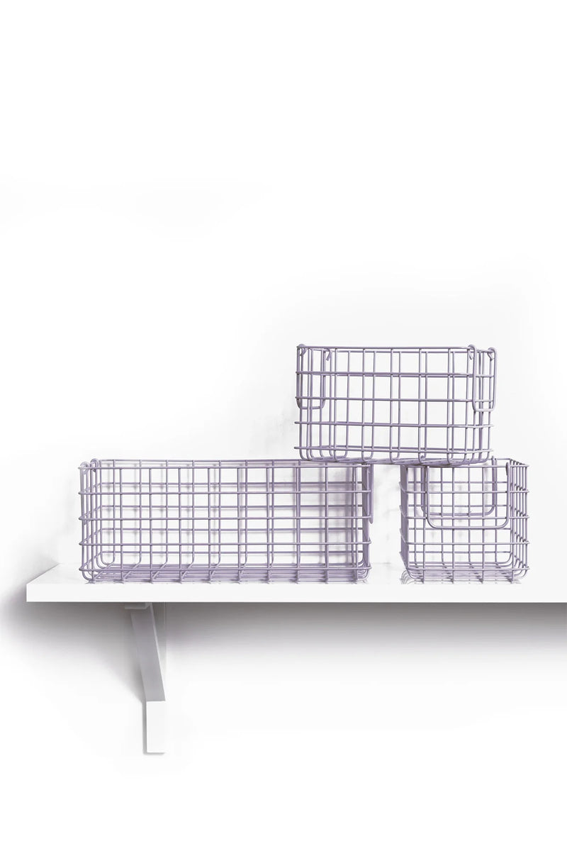 The Baskets in Lilac by Mustard Made