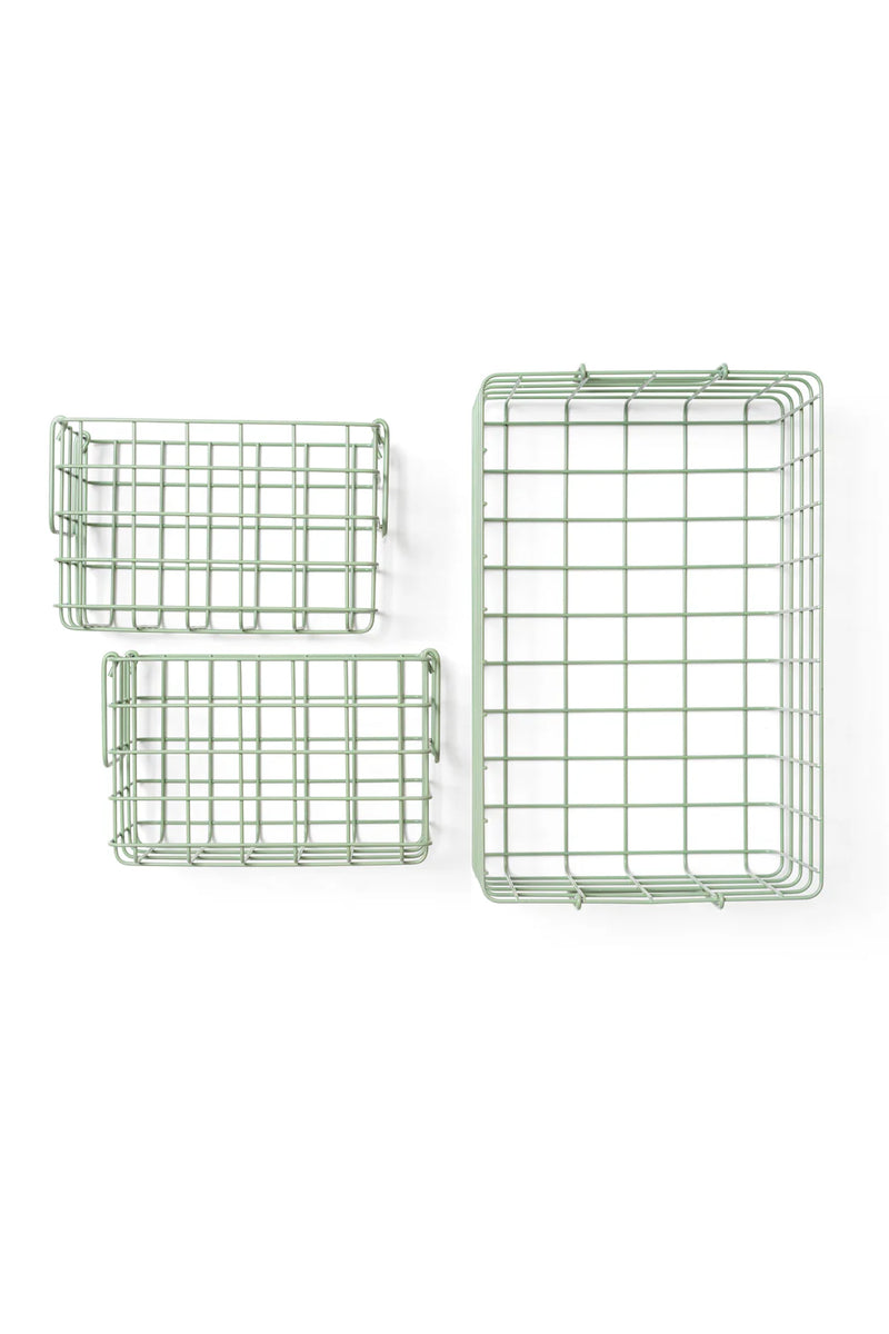 The Baskets in Sage by Mustard Made