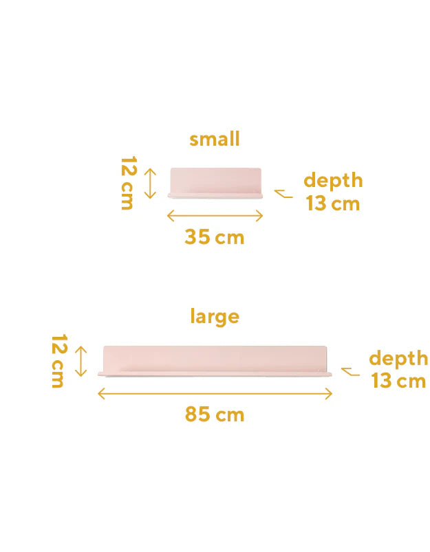 The Ledge in Blush by MUSTARD MADE