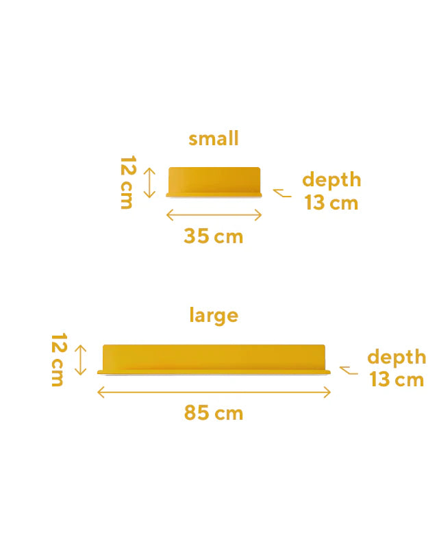 The Ledge in Mustard by MUSTARD MADE