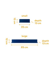 The Ledge in Navy by MUSTARD MADE