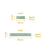 The Ledge in Sage by MUSTARD MADE