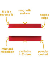 The Ledge in Poppy by MUSTARD MADE