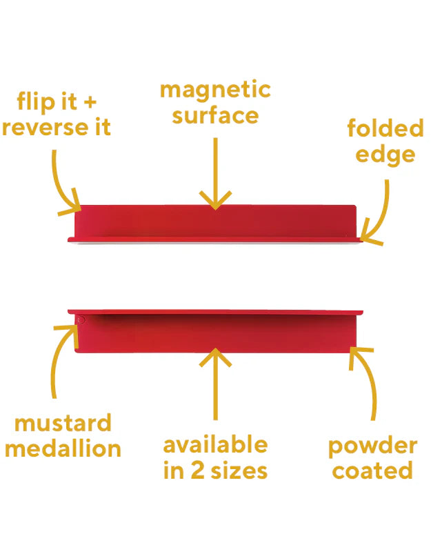 The Ledge in Poppy by MUSTARD MADE
