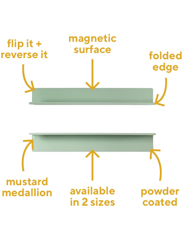The Ledge in Sage by MUSTARD MADE