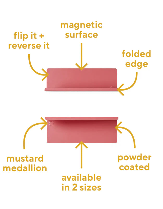 The Ledge in Berry by MUSTARD MADE