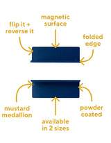 The Ledge in Navy by MUSTARD MADE