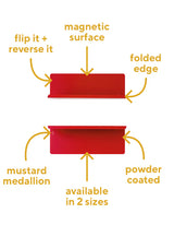 The Ledge in Poppy by MUSTARD MADE