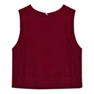 MELISSA TOP in Crimson Wine by The New Society