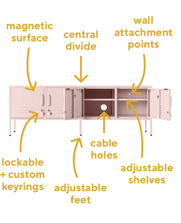 MUSTARD MADE LOCKER | The Standard | Blush