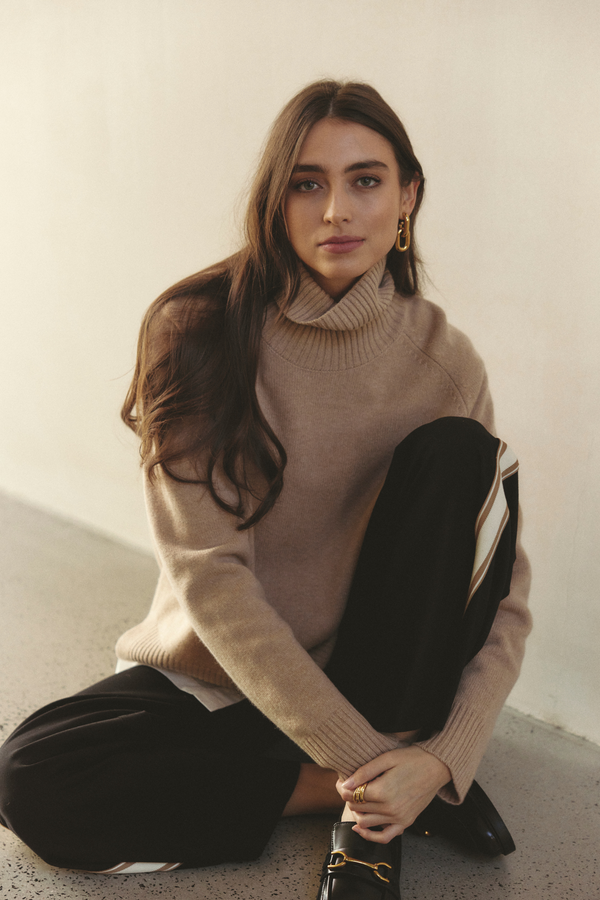 Alessandra TOASTIE POLO in Camel