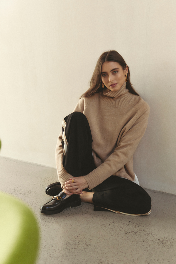 Alessandra TOASTIE POLO in Camel