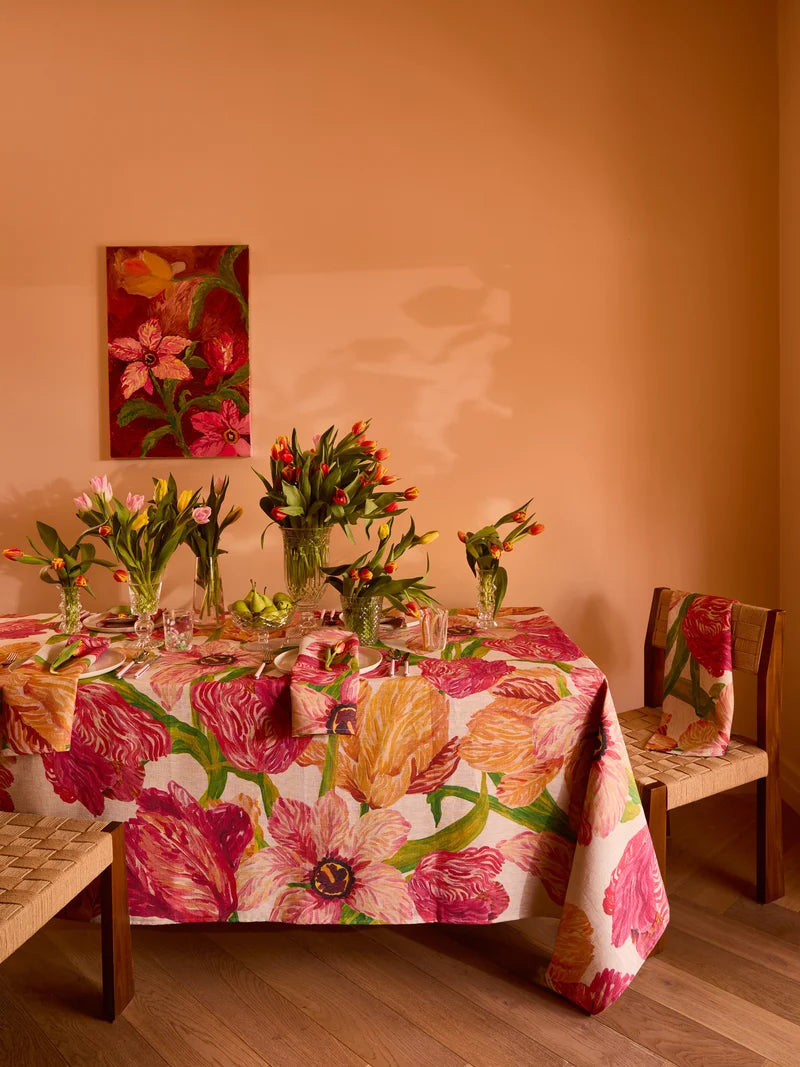 TABLECLOTH in Tulip Multi by Bonnie and Neil