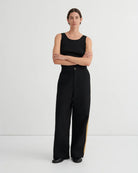 TUX PANT in Black Driftwood by Kowtow Australia