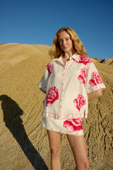ULA MINI SKIRT | Antique Rose