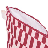 WET BASE COAST LARGE in Burgundy + Peony Check by Base Supply