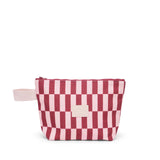 WET BASE COAST MIDI in Burgundy + Peony Check by Base Supply