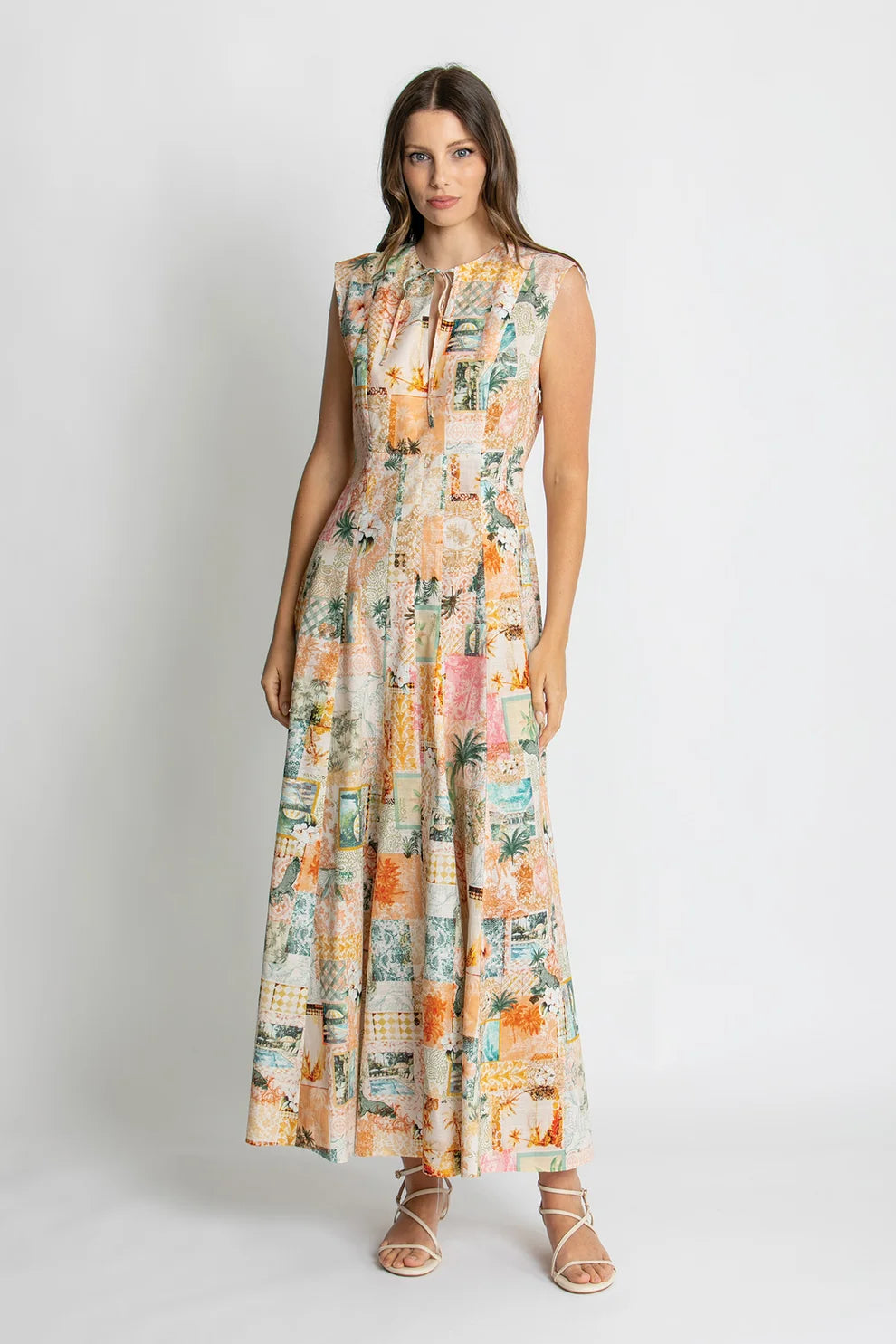 GIA MAXI DRESS in Malibu by Kachel