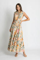 GIA MAXI DRESS in Malibu by Kachel