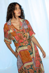 JACQUELINE MAXI DRESS in Multi Colour by Kachel,