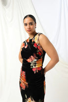 LANA DRESS in Ebony by Kachel