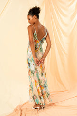  MAXI SLIP DRESS in Vacanza by Kachel