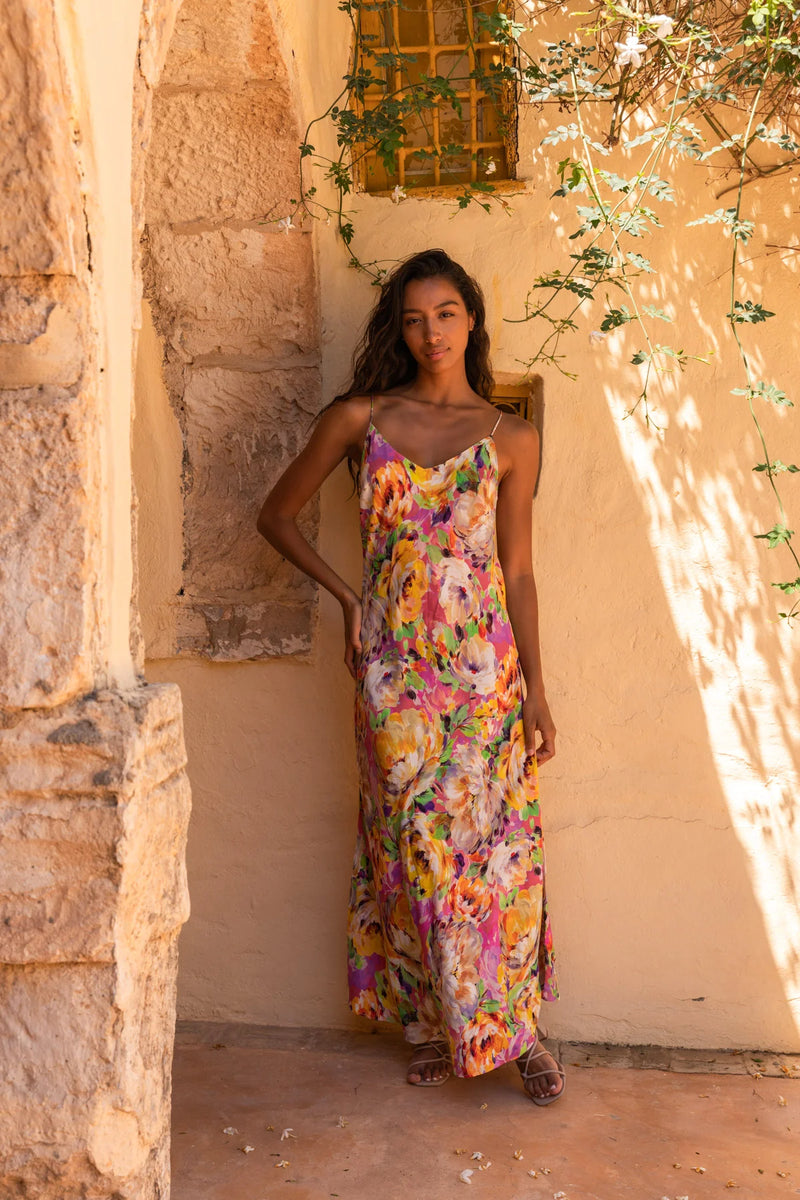 RITA MAXI SLIP DRESS