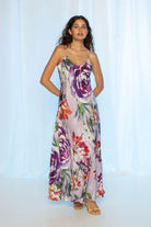 SANDRA SLIP MAXI DRESS by Kachel