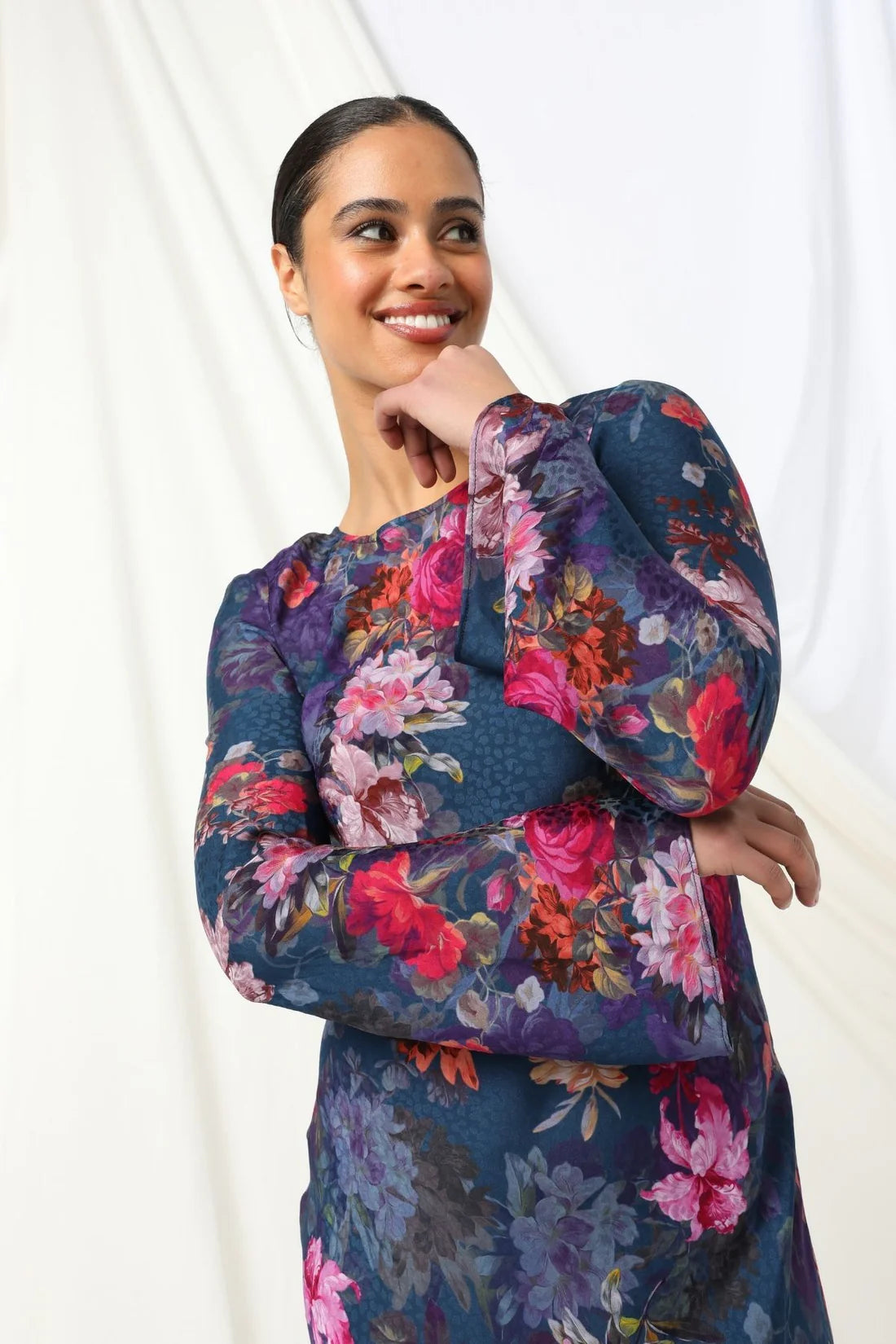 SCARLETT DRESS in Love in a Mist by Kachel