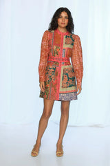 TINA DRESS DRESS in Multi Colour by Kachel