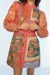TINA DRESS DRESS in Multi Colour by Kachel