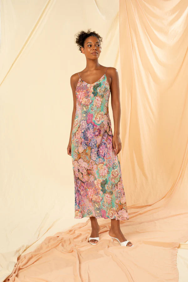 TONI SLIP DRESS in Bellissima by Kachel