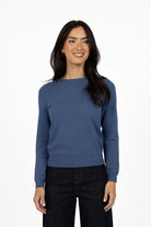 MAE JUMPER in Bijou Blue by Humidity Lifestyle