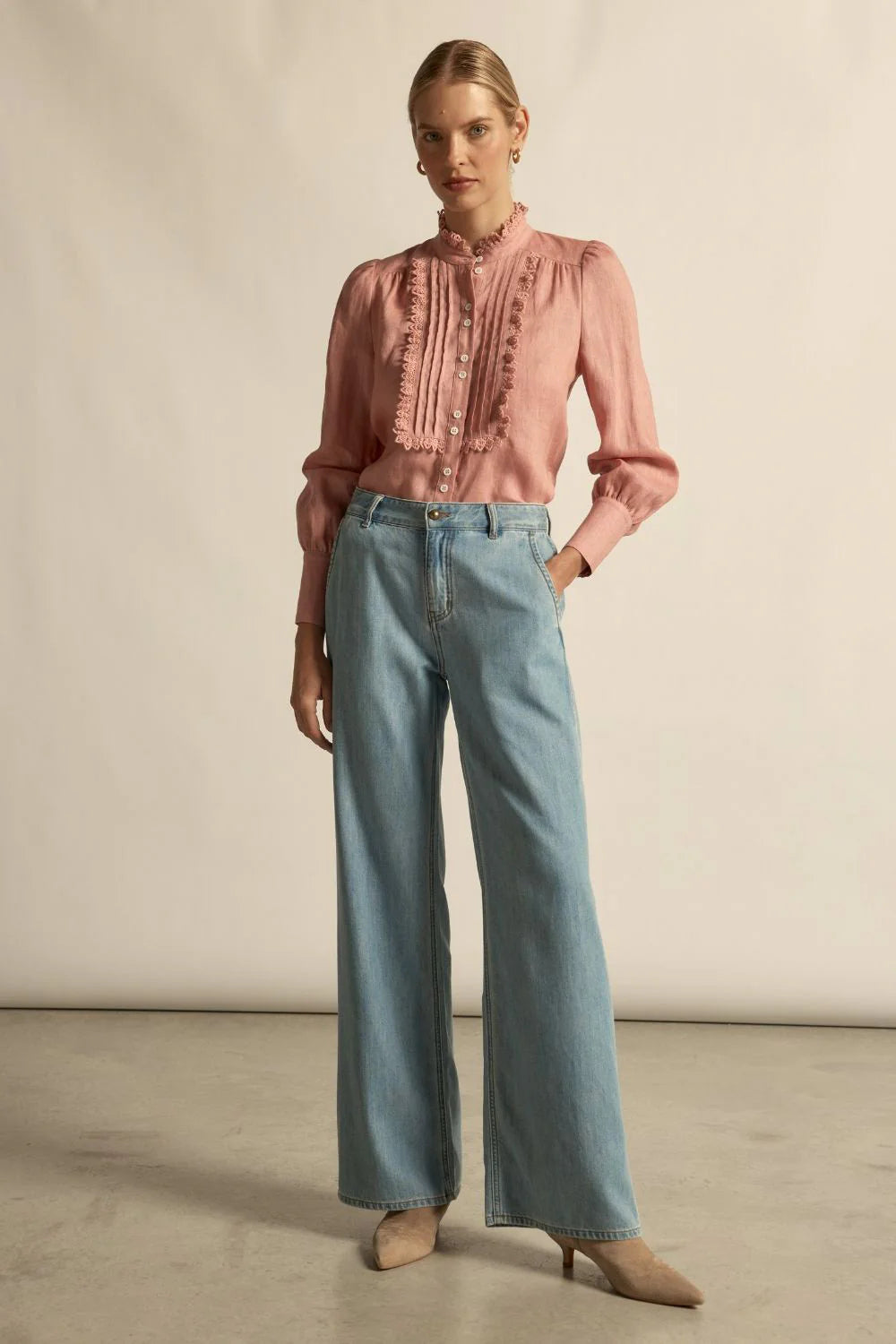 HAZE TOP | Camellia - Darling & Domain