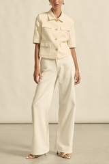 JUNCTURE JACKET in Alabaster from Zoe Kratzmann