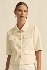 JUNCTURE JACKET in Alabaster from Zoe Kratzmann