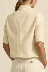 JUNCTURE JACKET in Alabaster from Zoe Kratzmann