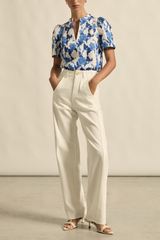 RECOLLECT TOP in Azure Bouquet from Zoe Kratzmann