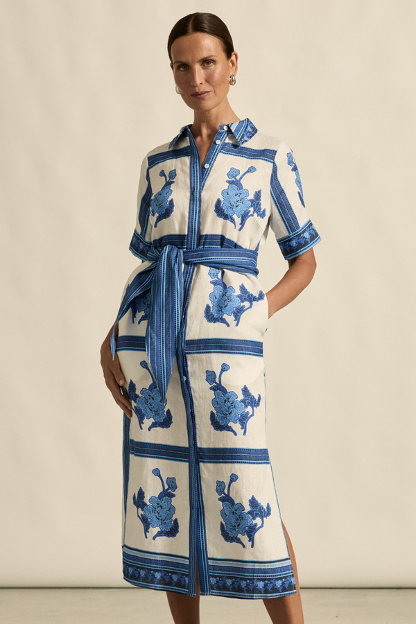 GLOBE DRESS | Azure Collage