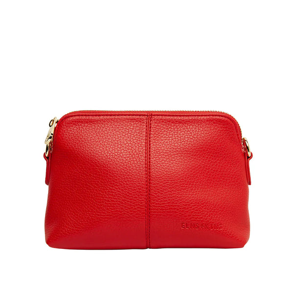 Elms and King Burbank Crossbody bag in red