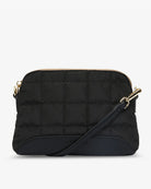 SOHO CROSSBODY BAG in Black + Oyster by Elms and King