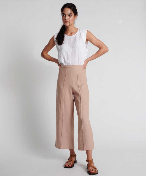 GISELLE PANTS in Nude from In The Sac