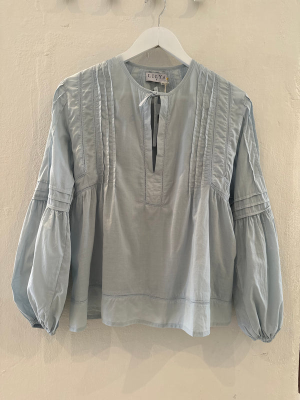 URIKA TOP in Powder Blue from Lilya
