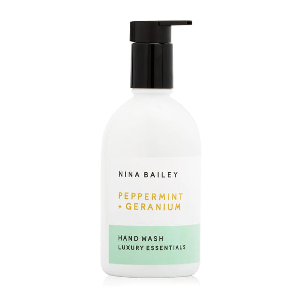 Peppermint + Geranium Hand Wash from the amazing NINA BAILEY