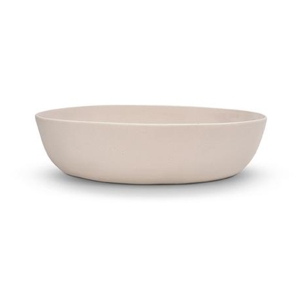 Marmoset Found M ceramic cloud bowl in icy pink. Use as salad or fruit bowl.